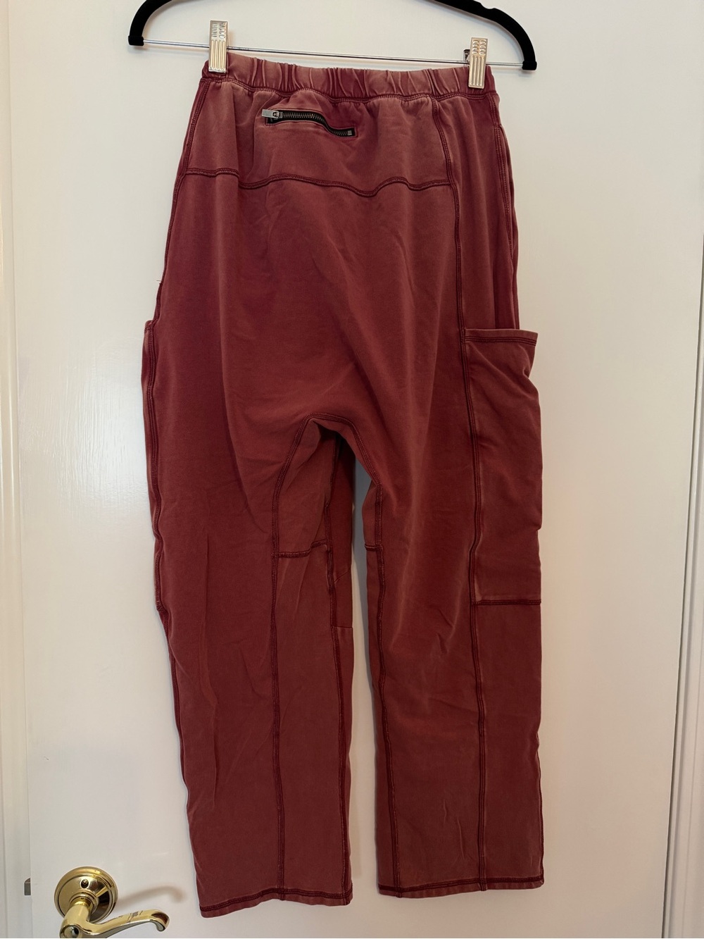 Free People Hot Shot Pants: Sour Cherry - Picture 4 of 5